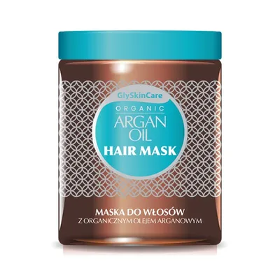 GlySkinCare Organic Argan Oil Hair Mask (Maska do włosów z organicznym olejem arganowym)