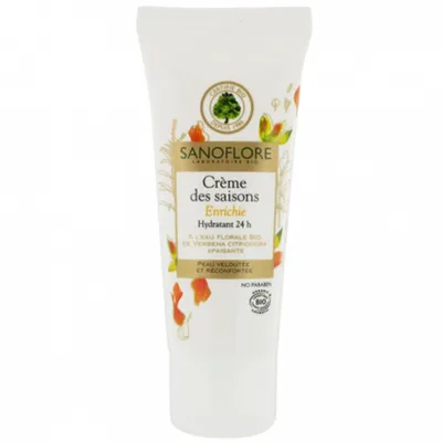 Sanoflore Creme des Saisons Hydrantant 24h (Krem nawilżajacy 24h na każdą porę roku)