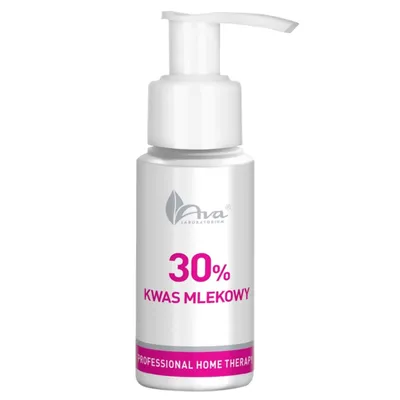 Laboratorium Kosmetyczne AVA Kwas mlekowy 30% (Peeling kwasowy z efektem rozjaśniającym)