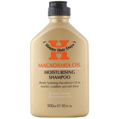 Happy Naturals Macadamia Oil Moisturising Shampoo (Nawilżający szampon)