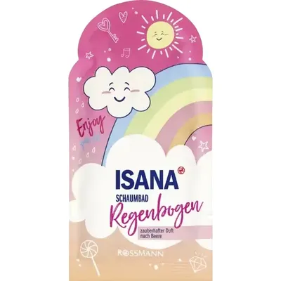 Isana Schaumbad Regenbogen (Płyn do kąpieli `Tęcza`)