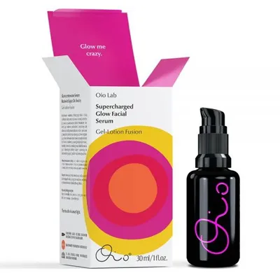Oio Lab Supercharged Glow Facial Serum (Skoncentrowane serum rozświetlające do twarzy)