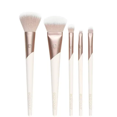 EcoTools Luxe Collection, Natural Elegance Kit (Zestaw pędzli do twarzy)