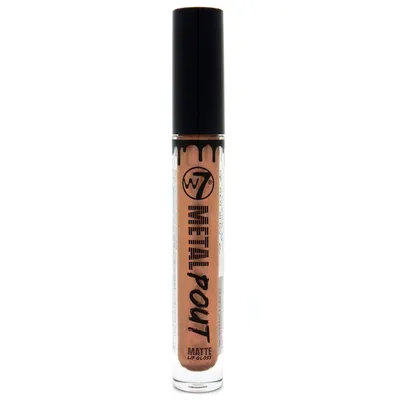 W7 Metal Pout, Matte Lip Gloss (Metaliczna pomadka do ust o matowym wykończeniu)