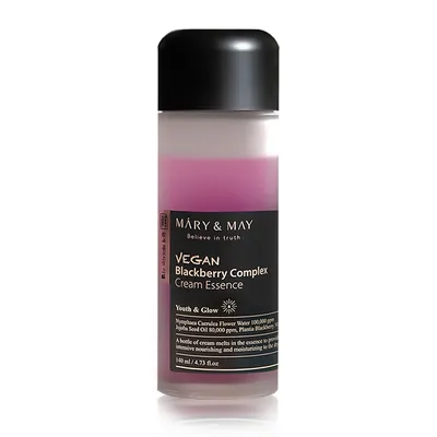 Mary & May Vegan, Blackberry Complex Cream Essence (Kremowa esencja do twarzy z ekstraktem z jeżyny)