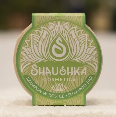Shaushka Szampon w kostce  `Zielona herbata z glinką`