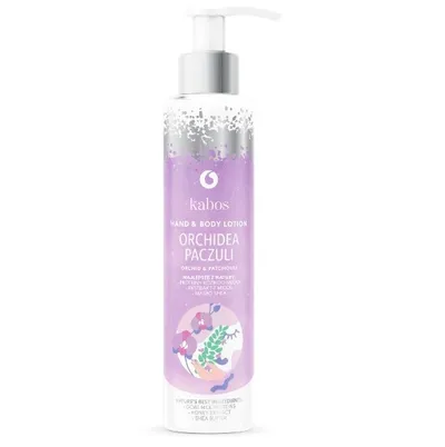 Kabos Cosmetics Hand & Body Lotion Orchid & Patchouli (Perfumowany balsam do dłoni i ciała `Orchidea i paczuli`)
