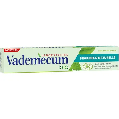 Vademecum Fraicheur Naturelle Bio [Natural Bio], Pasta do zębów zwalczająca nieświeży oddech