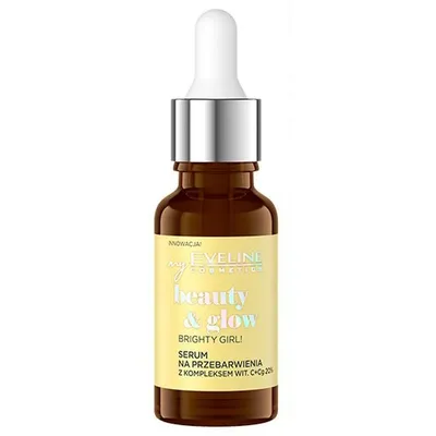 Eveline Cosmetics Beauty & Glow, Serum na przebarwienia z kompleksem witamina C+Cg 20% `Brighty Girl!`
