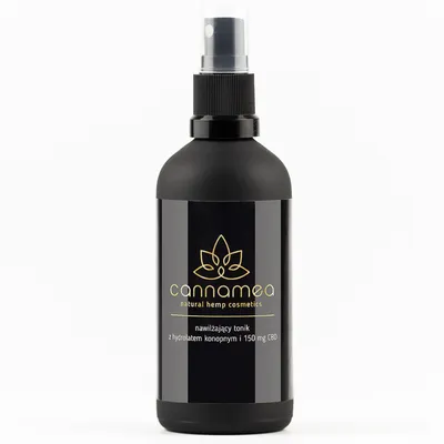 Cannamea Natural Hemp Cosmetics Nawilżający tonik z hydrolatem konopnym i 150 mg CBD
