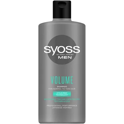 Syoss Men, Volume, Szampon do włosów normalnych i cienkich