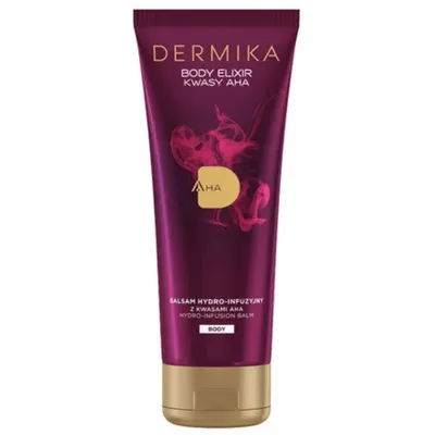 Dermika Body Elixir Kwasy AHA, Balsam hydro-infuzyjny z kwasami AHA