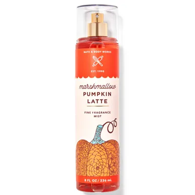 Bath & Body Works Marshmallow Pumpkin Latte, Fragrance Mist (Mgiełka zapachowa do ciała)