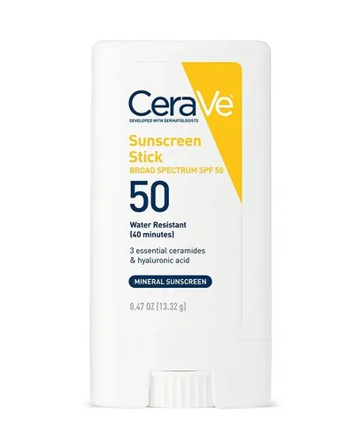 CeraVe Mineral Sunscreen Stick SPF 50 (Mineralny krem ​​przeciwsłoneczny w sztyfcie SPF50)