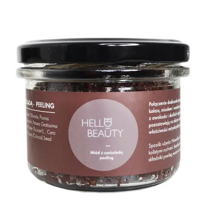 Lullalove Hello Beauty, Peeling solny `Czekolada z miodem`