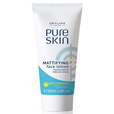 Oriflame Pure Skin, Mattifying Face Lotion (Lekki balsam matujący)