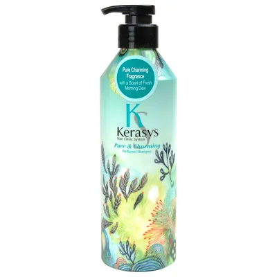 Kerasys Pure & Charming, Perfumed Shampoo (Perfumowany szampon do włosów suchych i zniszczonych)
