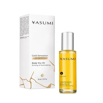 Yasumi Gold Sensation Dry Oil (Ekskluzywny suchy olejek ze złotymi drobinkami)