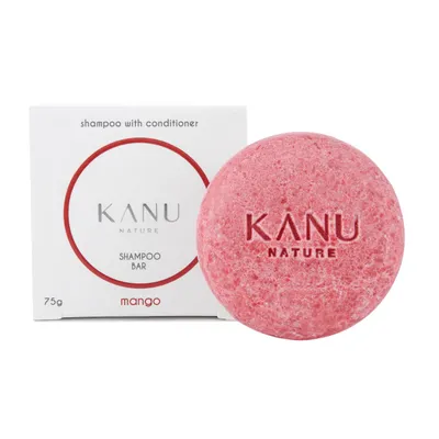 Kanu Nature Mango Shampoo Bar with Conditioner (Szampon w kostce z odżywką)