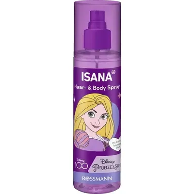 Isana Disney Prinzessin,  Haar- & Body Spray Rapunzel (Spray do włosów i ciała)