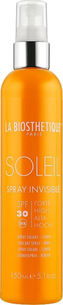 La Biosthetique Soleil Spray Invisible Corps SPF 30 (Wodoodporny spray do ciała SPF 30)