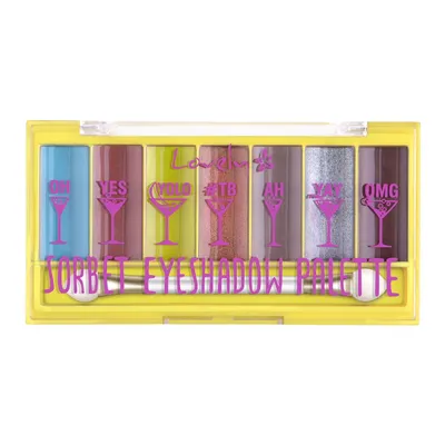 Lovely Delicious Skin, Sorbet Eyeshadow Palette (Paletka 7 cieni do powiek)