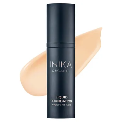 Inika Certified Organic Liquid Foundation with Hyaluronic Acid (Podkład z kwasem hialuronowym)