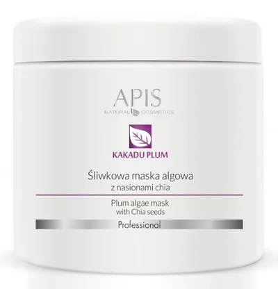 Apis Professional Line, Kakadu Plum, Algowa maska śliwkowa z nasionami chia