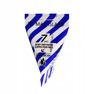 May Island 7 Days Secret ,Deep Water Sleeping Mask Pack (Nawilżająca maska do twarzy na noc)
