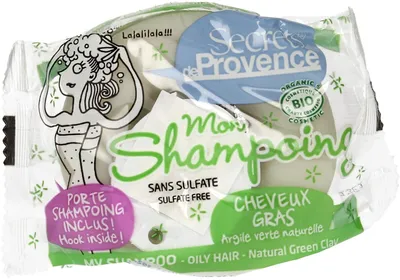 Secrets de Provence Mons Shampooing Sans Sulfate (Organiczny szampon do włosów przetłuszczających w kostce)