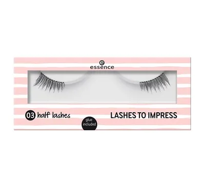 Essence Lashes to Impress, Half Lashes 03 (Sztuczne rzęsy połówki)