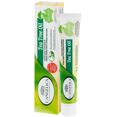 L'Angelica Tea Tree Oil, Anti-plaque Toothapste (Pasta do zębów)