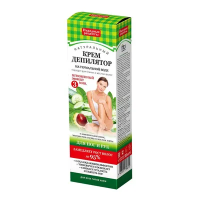 Fitokosmetik Krem-depilator do nóg i rąk do skóry każdego rodzaju