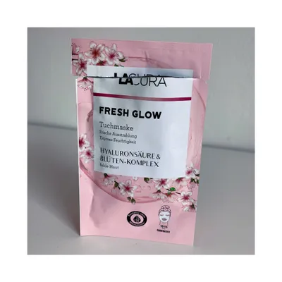 LaCura Fresh Glow Tuchmaske (Maska w płachcie)