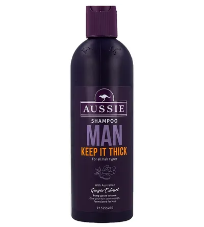 Aussie Man, Keep It Thick Shampoo (Szampon do włosów dla mężczyzn zwiększający objętość)