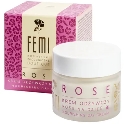 Femi Krem odżywczy na dzień `Rose`