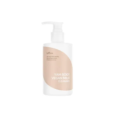 Isntree Yam Root Vegan Milk Cleanser (Łagodzące mleczko do mycia twarzy)