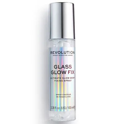 Revolution Beauty (Makeup Revolution) Glass Skin, Glass Glow Fix Ultimate Glow Dewt Fixing Spray (Mgiełka utrwalająca makijaż)
