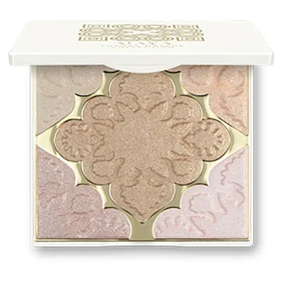 FM Group Alaya Luxury Makeup Collection, Glass Skin Highlighter Palette (Paleta rozświetlaczy)