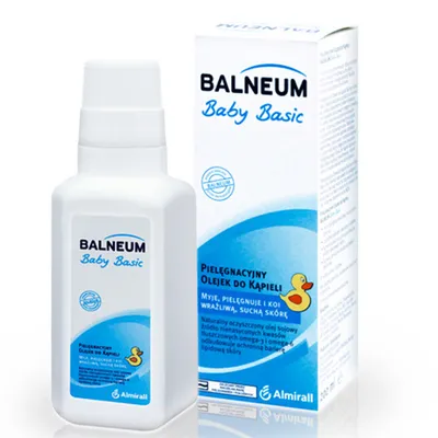 Balneum Baby Basic, Pielęgnacyjny olejek do kąpieli
