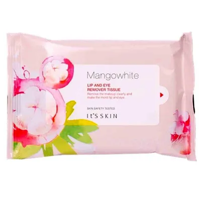 It's Skin MangoWhite, Lip & Eye Remover Tissue (Chusteczki do demakijażu oczu i ust)