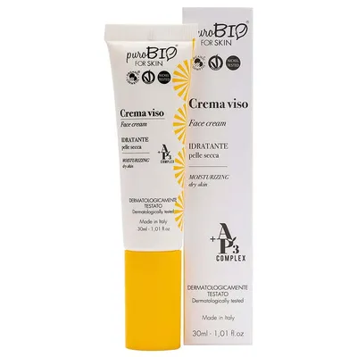 puroBIO cosmetics forSKIN, AP3 Complex Crema Viso Idratante Pelle Secca (Krem do skóry suchej)