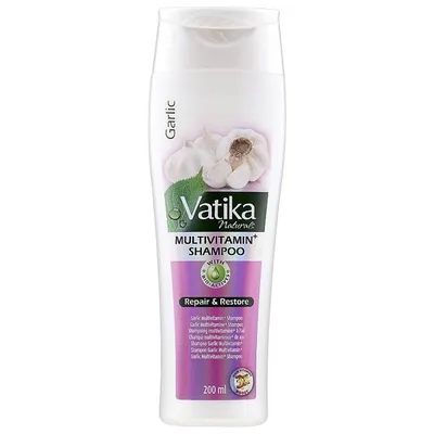 Dabur Vatika Naturals, Garlic Shampoo (Szampon z czosnkiem hiszpańskim)