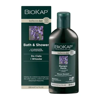 Bios Line BioKap, Bellezza Bio Shampoo Doccia con Lavanda e Timo (Szampon i płyn pod prysznic `Lawenda i Tymianek`)