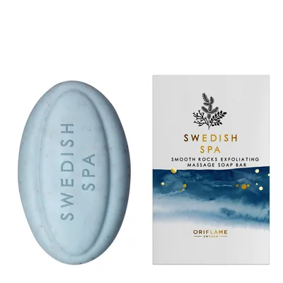 Oriflame Swedish Spa, Smooth Rocks Exfoliating Massage Soap Bar (Złuszczające mydełko do masażu)