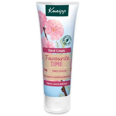 Kneipp Favourite Time, Hand Cream Cherry Blossom (Krem do rąk `Kwiat wiśni`)