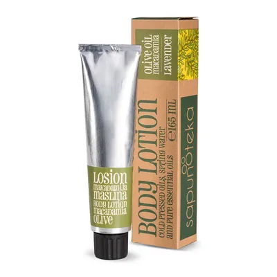 Sapunoteka Olive Oil Rosemary Body Lotion (Balsam do ciała `Makadamia i rozmaryn`)
