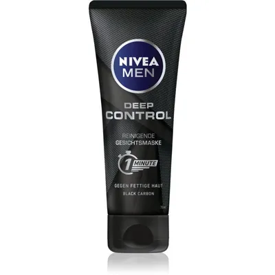 Nivea Men, Deep Control Cleasing Mask (Oczyszczająca maseczka do twarzy dla mężczyzn)