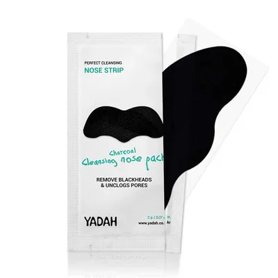 Yadah Charcoal Cleasing Nose Pack (Oczyszczający plaster na nos)