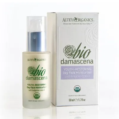 Alteya Organics Bio Damascena, Youth Restoring Day Face Moisturizer (Krem do twarzy na dzień)